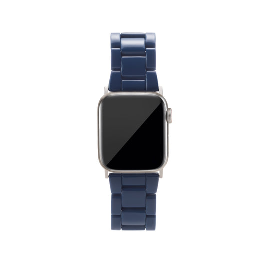 Bracelet Apple Watch en Marine Française